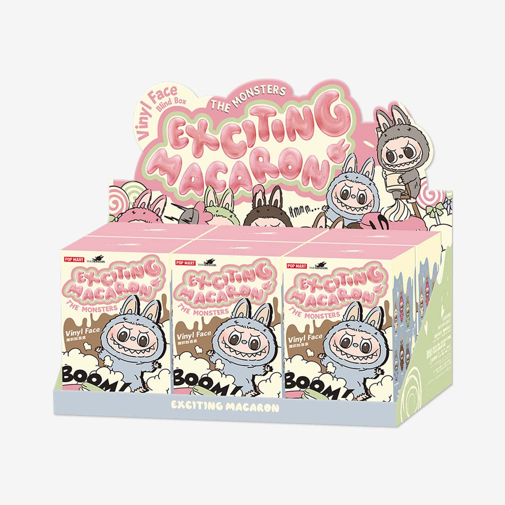 THE MONSTERS - Exciting Macaron Vinyl Face Blind set of 6