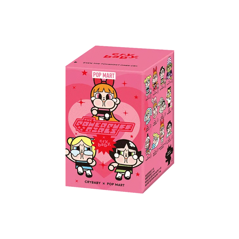 CRYBABY × Powerpuff Girls Series Figures 1 blind box